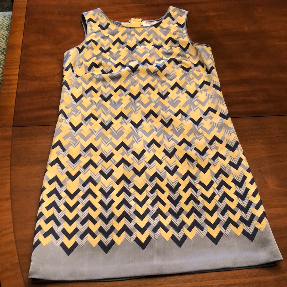 MSSP Blue and Yellow Dress
